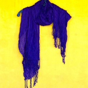 Purple Sheer Scarf for Sale!